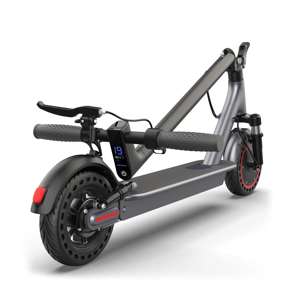 2026 NEW 10‘’ Electric Scooter for Adults,500W Powerful Motor,24 Miles Long Range,Dual Braking System,22Mph Max Speed,Foldable E Scooter with Solid Tires,APP Control